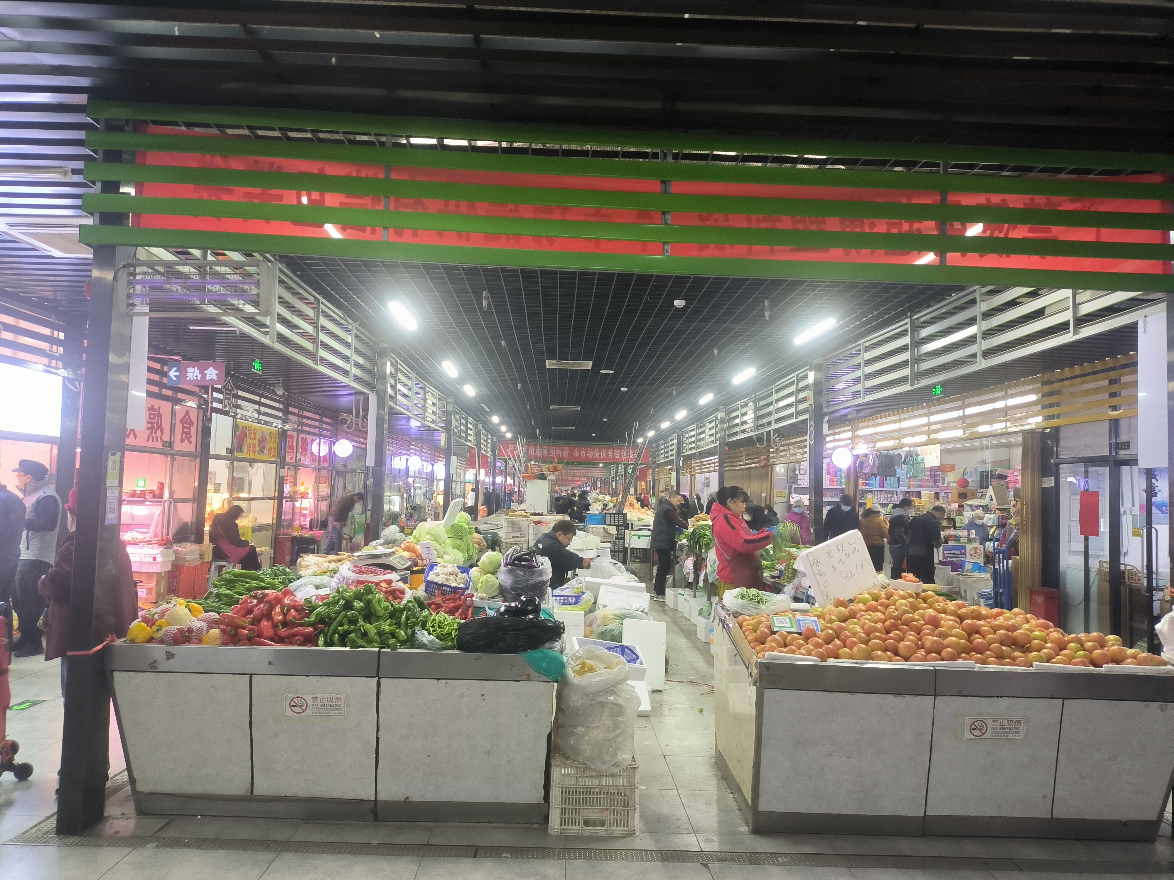 通州果园    20年老市场    杂粮主食摊位转租