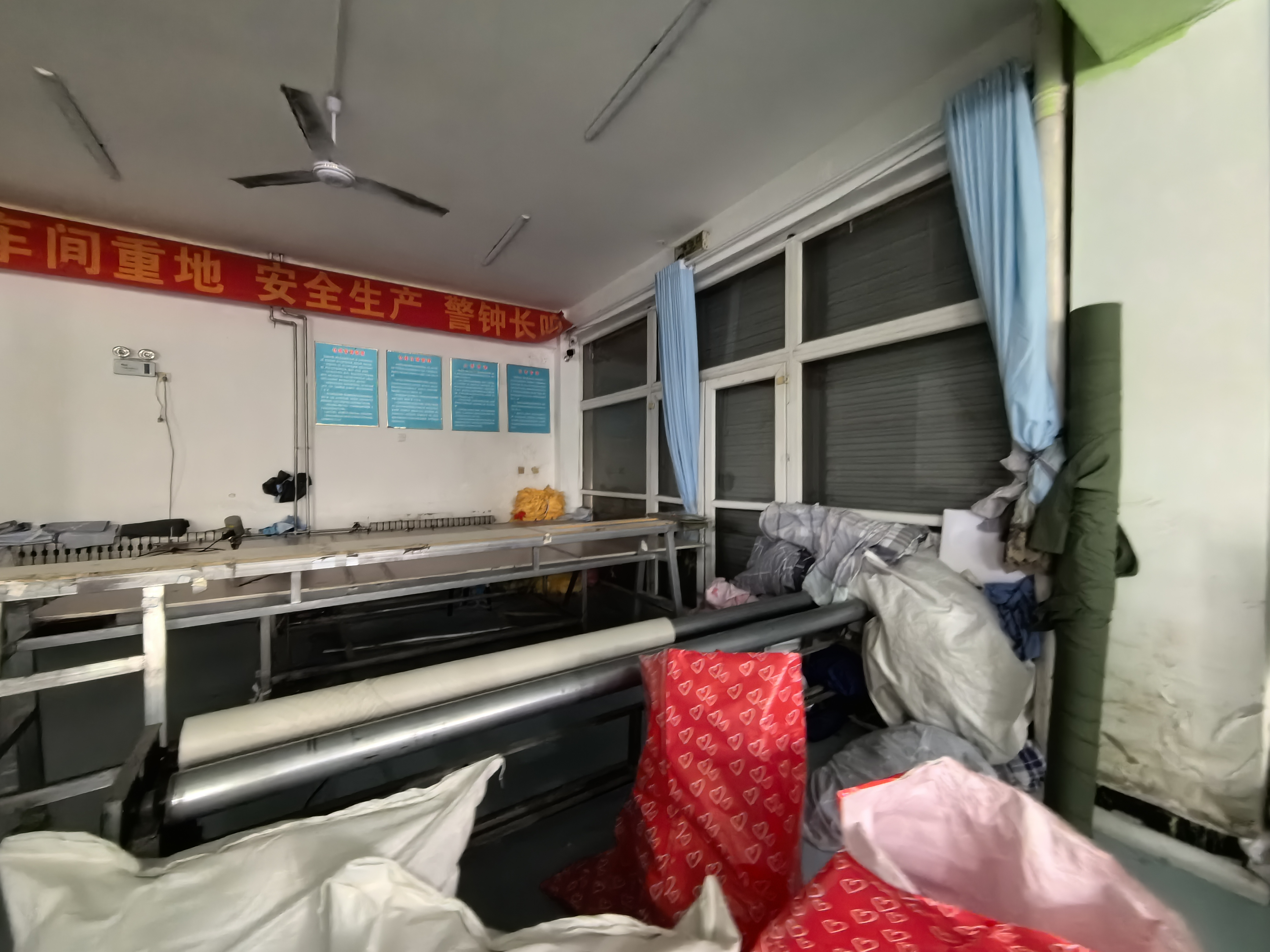 军训 床品 纺织品 工厂 带资源 整体转让