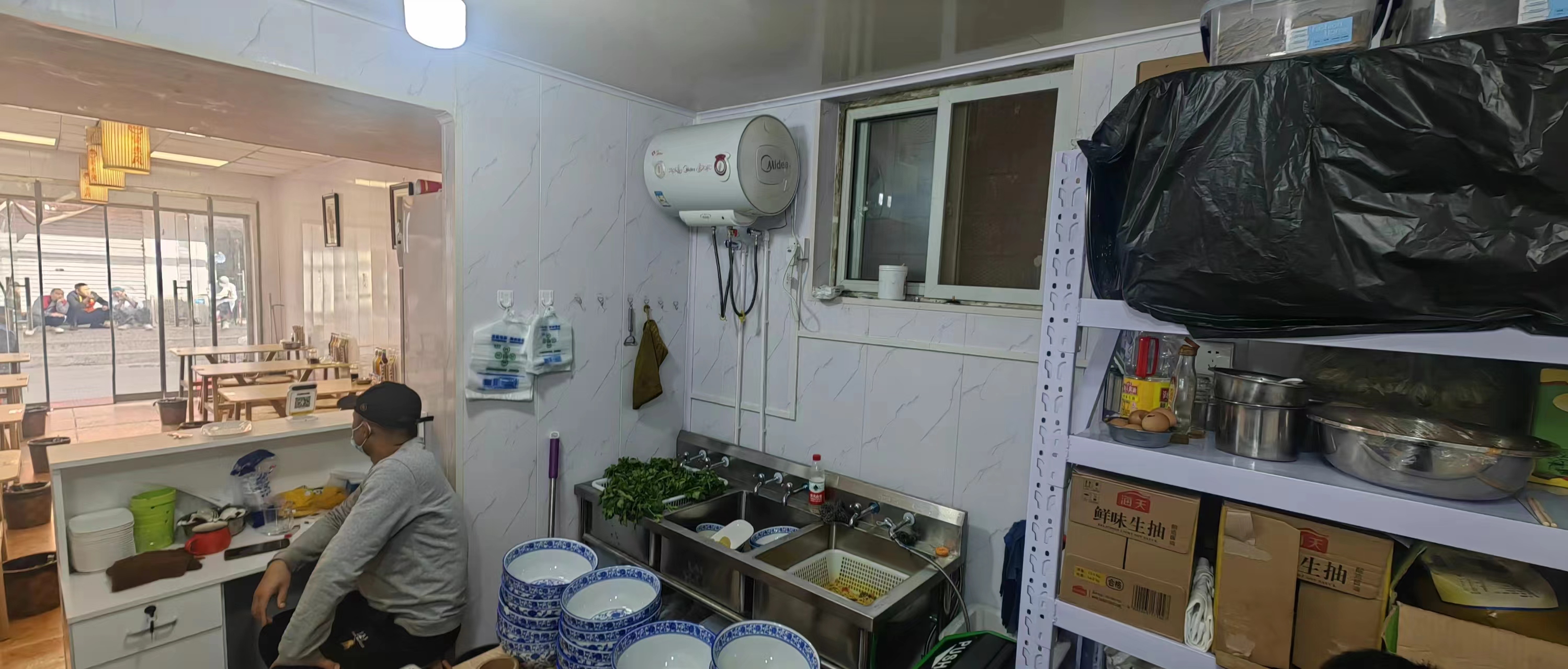 旺铺转让昌平北七家餐饮美食餐馆 临街门面，商业街店铺