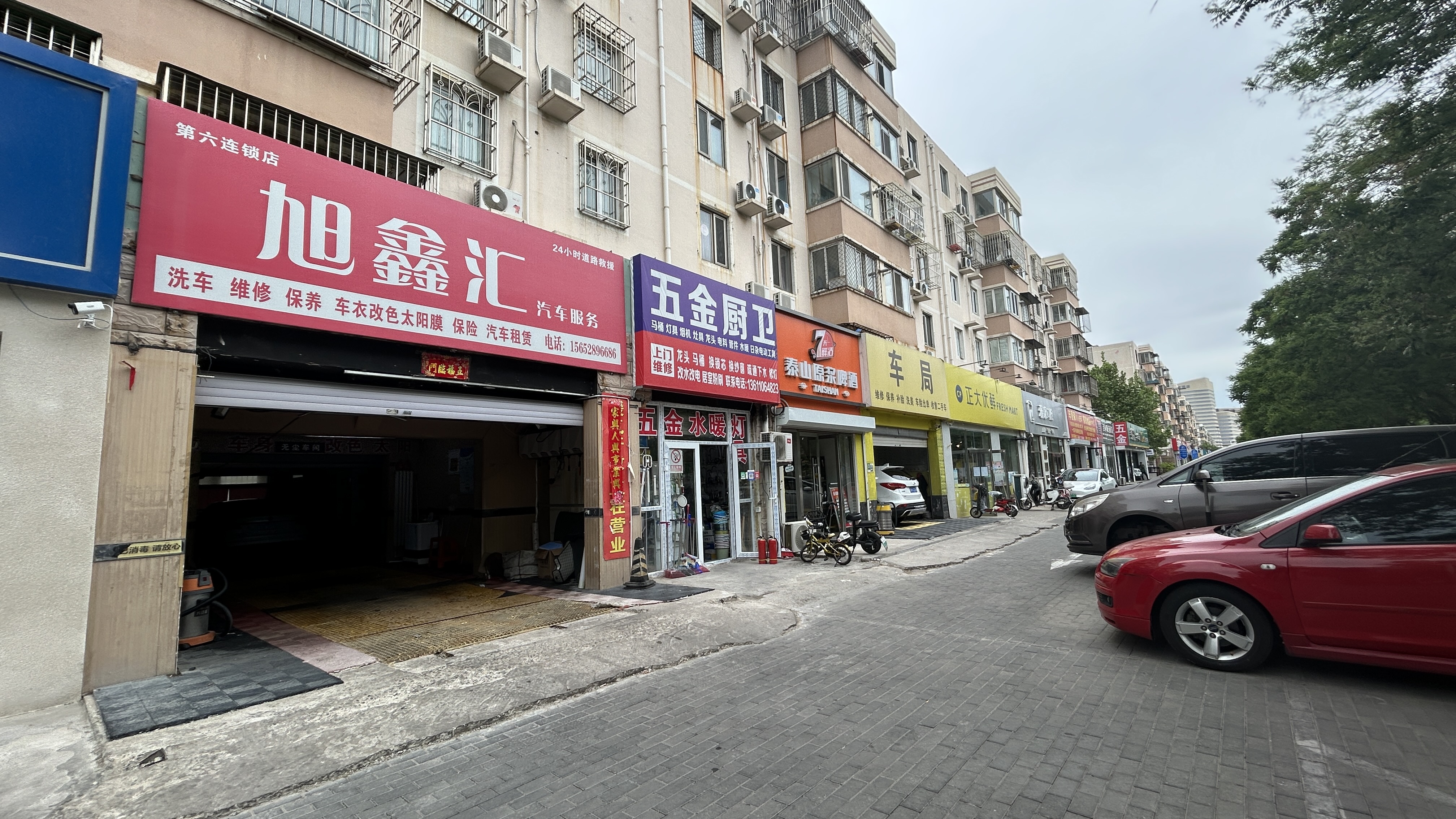 大兴西红门汽修美容店铺转让140平送地下室100平
