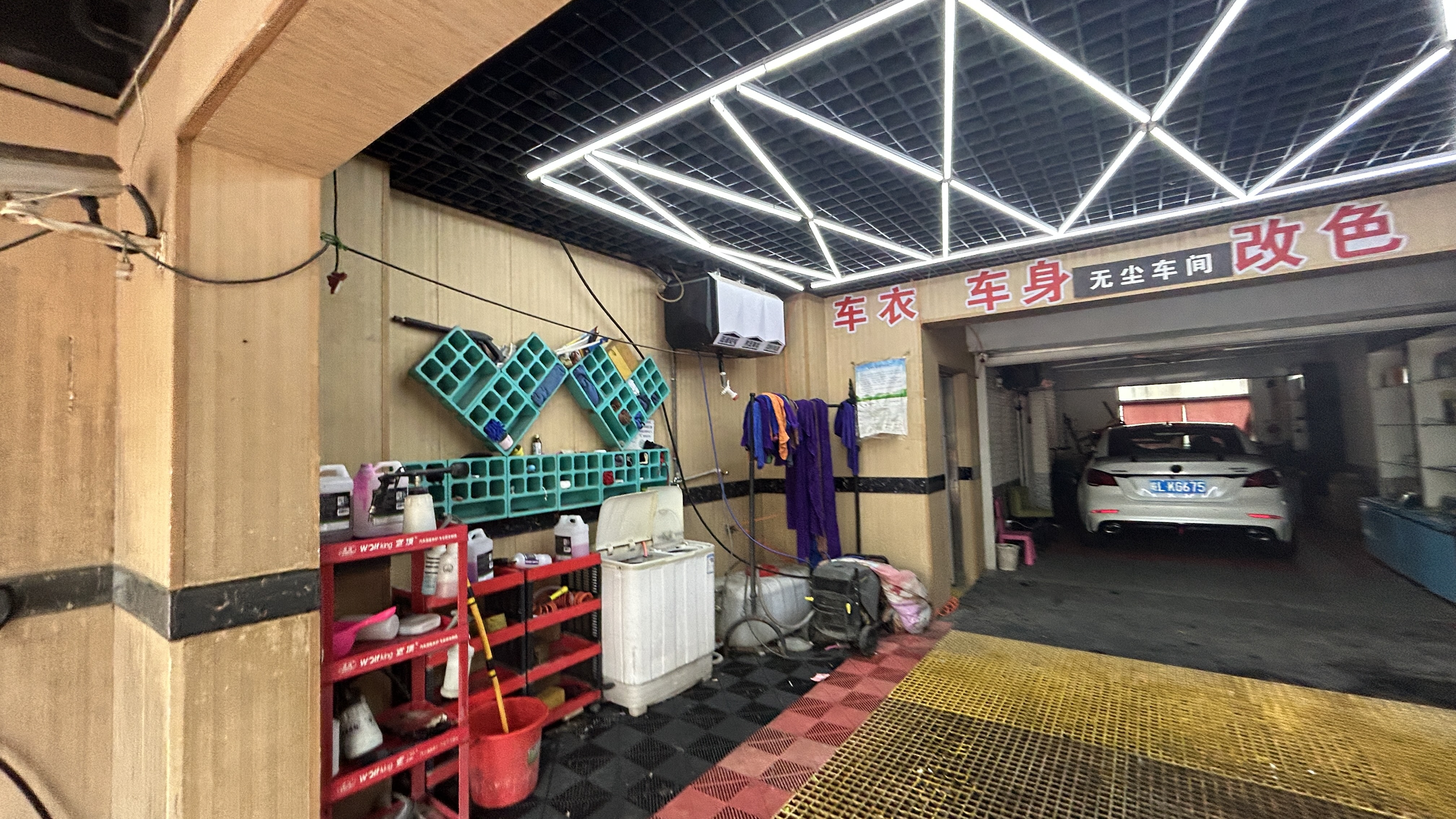 大兴西红门汽修美容店铺转让140平送地下室100平