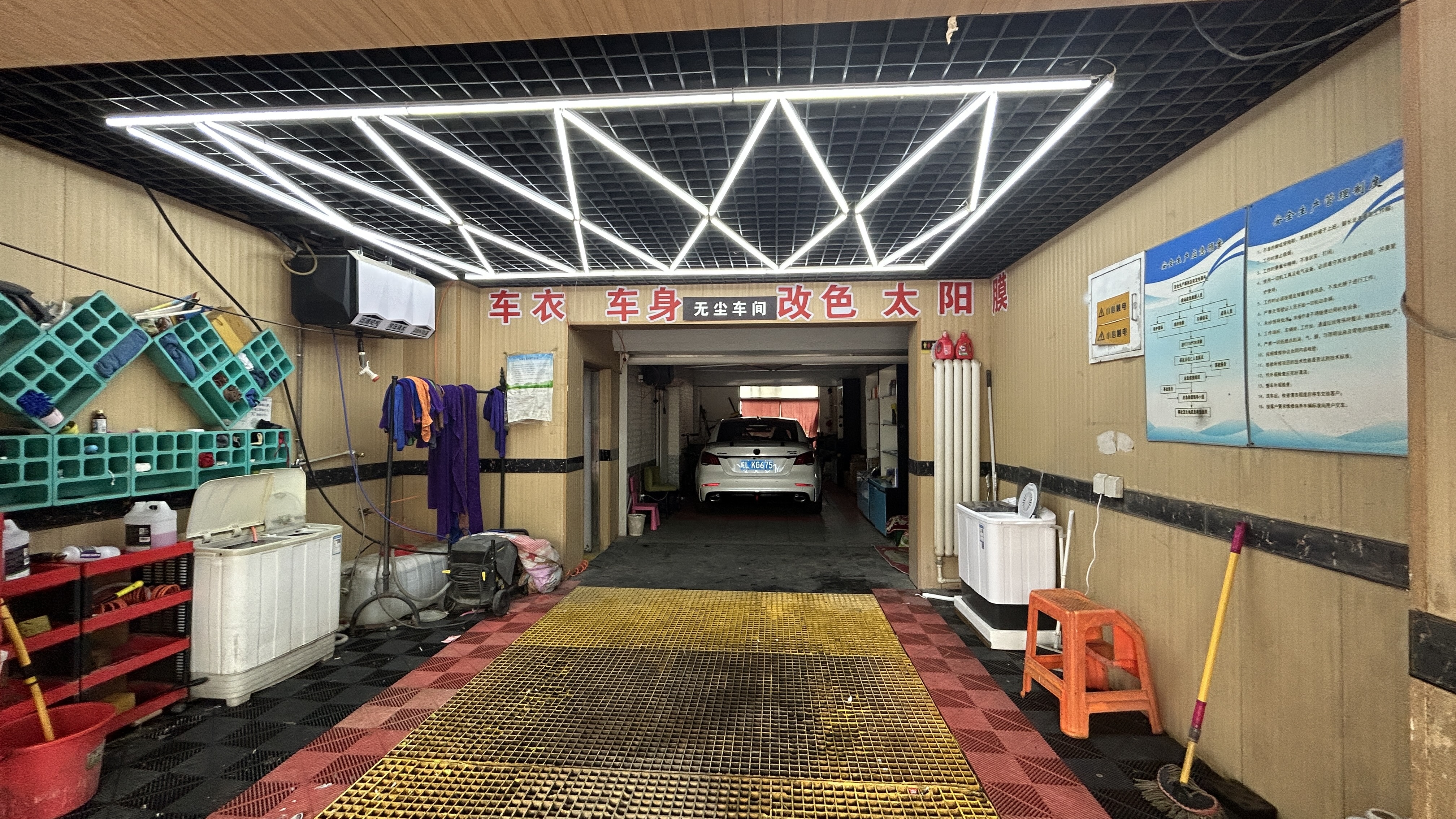 大兴西红门汽修美容店铺转让140平送地下室100平