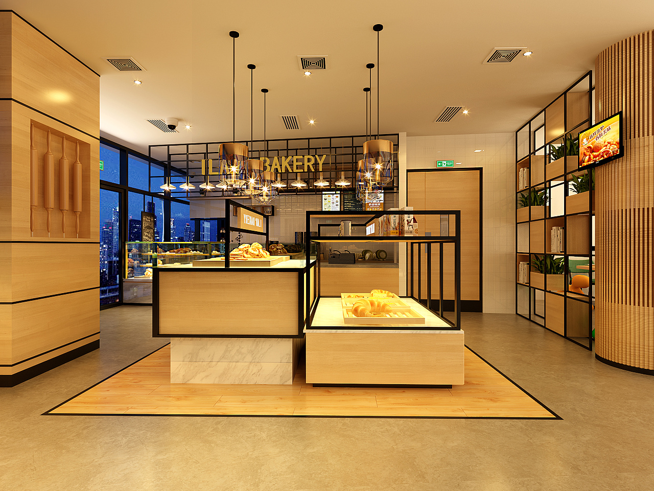 商业街烘焙面包店甜点店转让