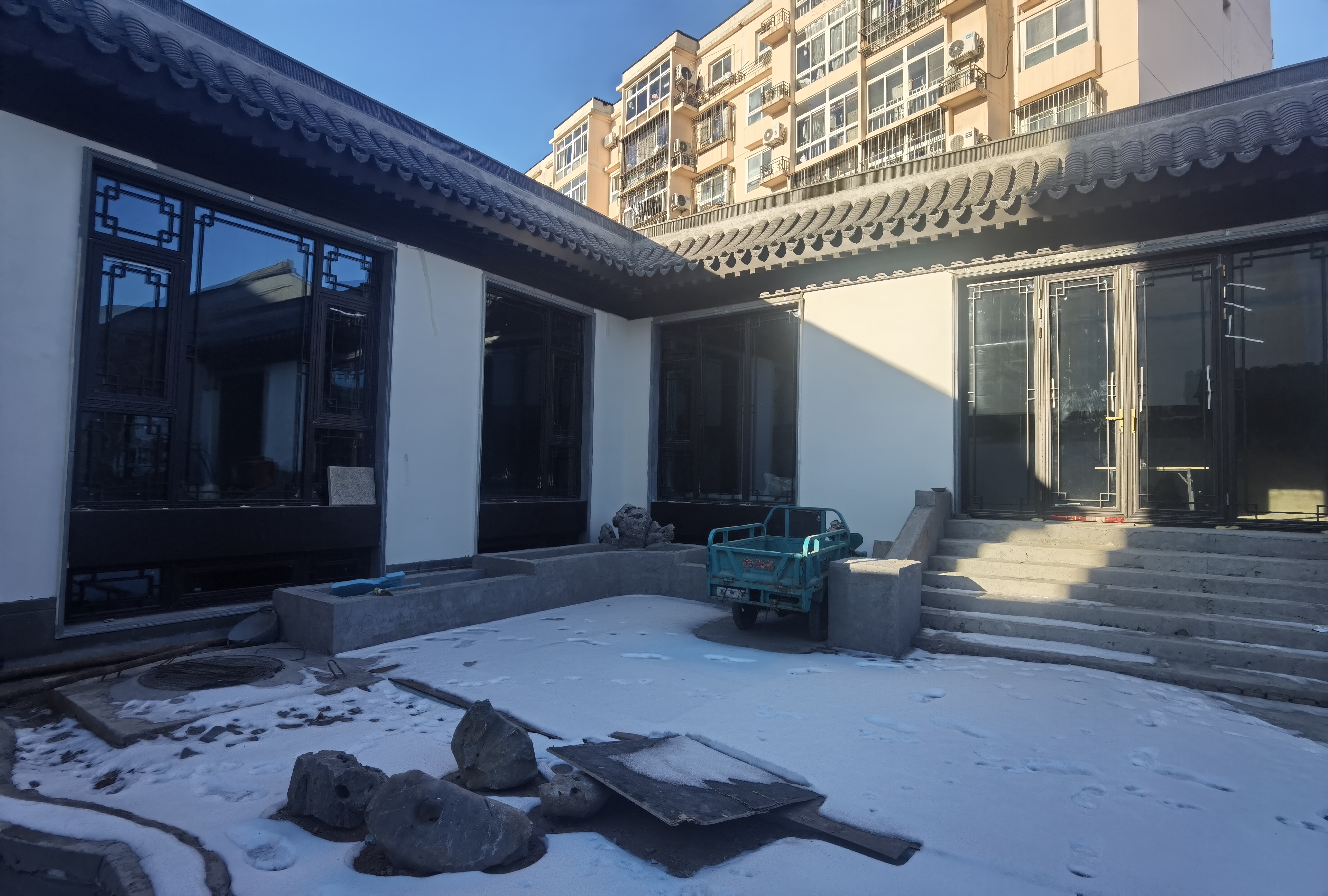 D密云800平苏式建筑只租餐饮民宿位置好停车方便