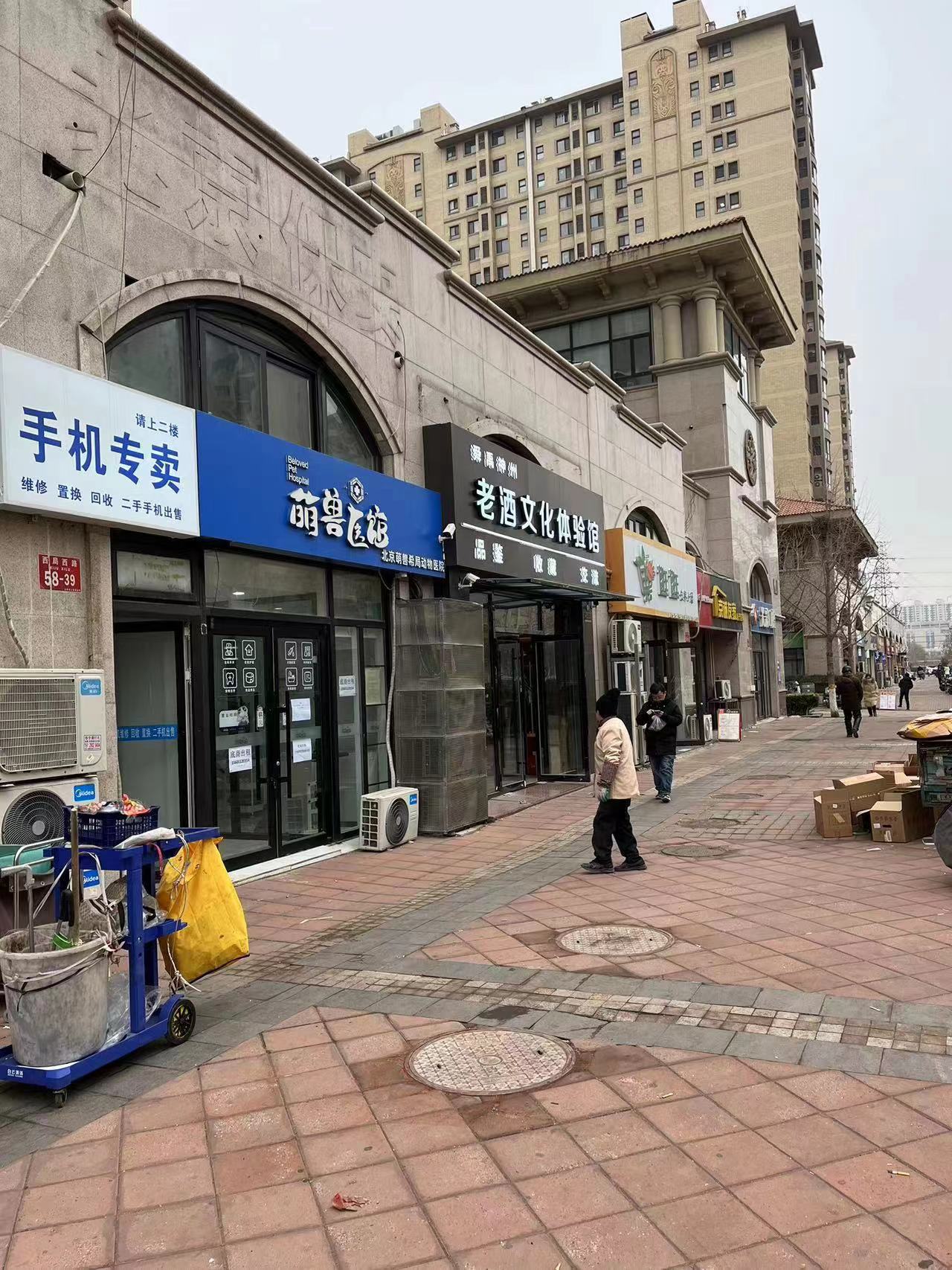六里桥临街社区底商房东直租宠物诊所装修