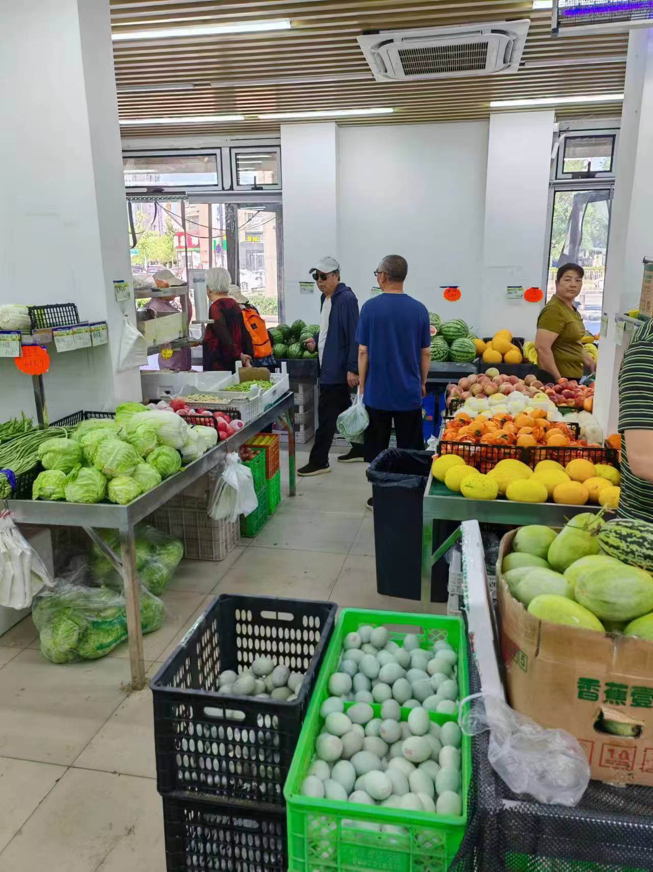 通州 梨园 社区底商生鲜超市转让