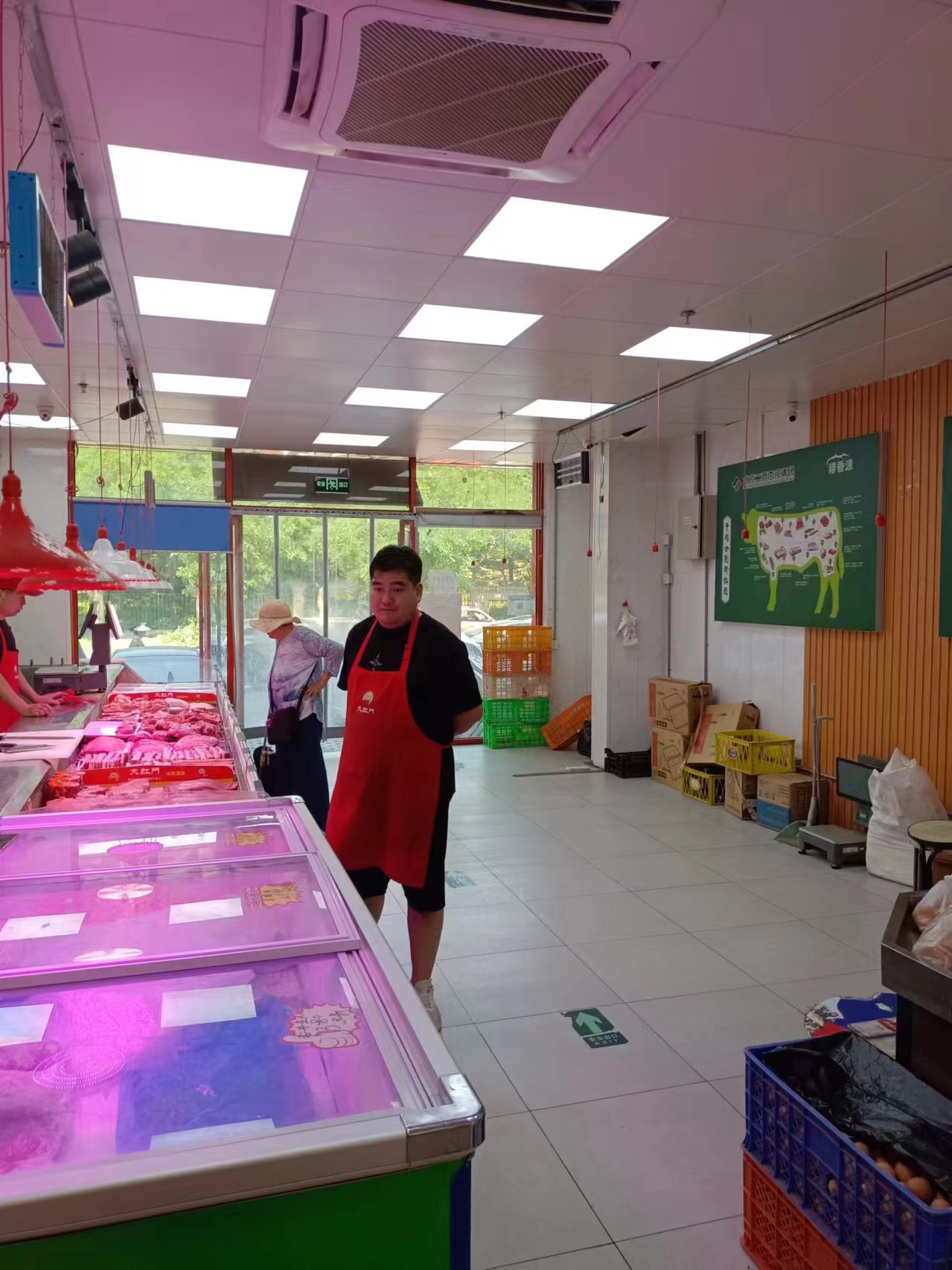 昌平天通苑临街商铺出租 招租熟食 主食厨房