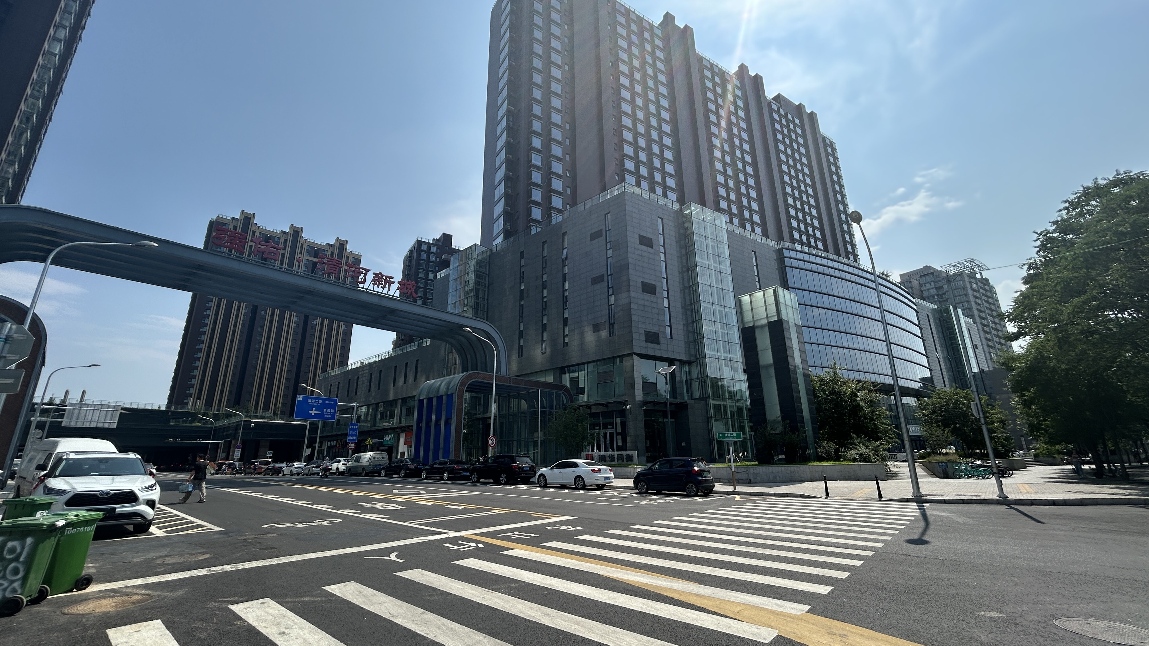海淀清河嘉园临街底商档口出租有燃气