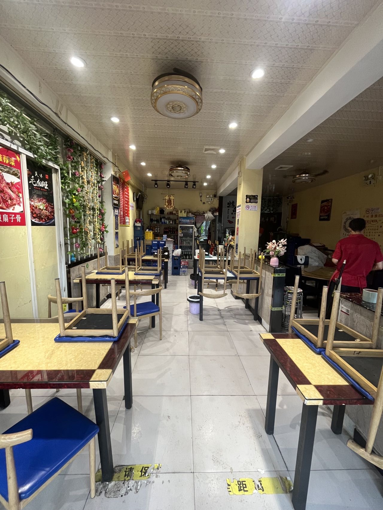 顺义西海洪村临街100平餐饮店转让