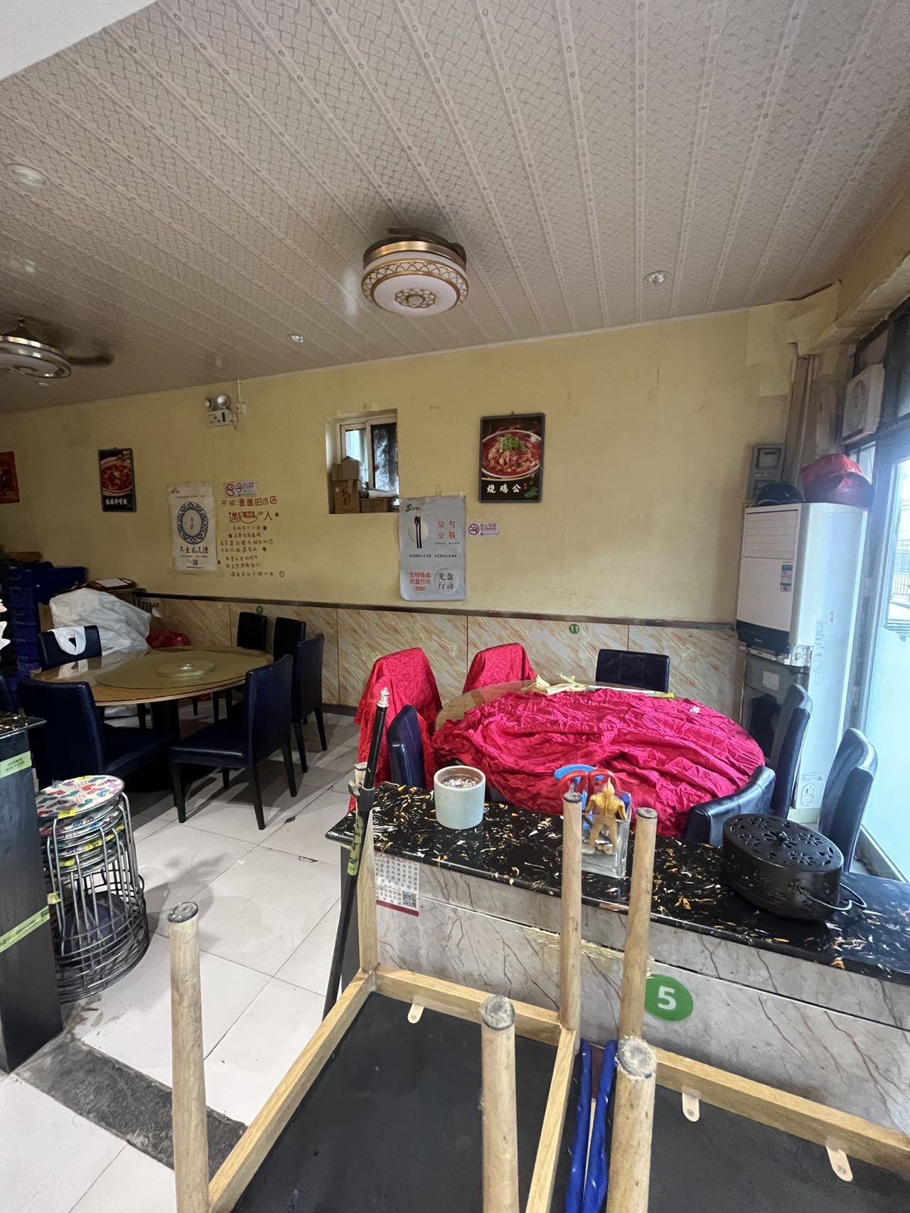 顺义西海洪村临街100平餐饮店转让