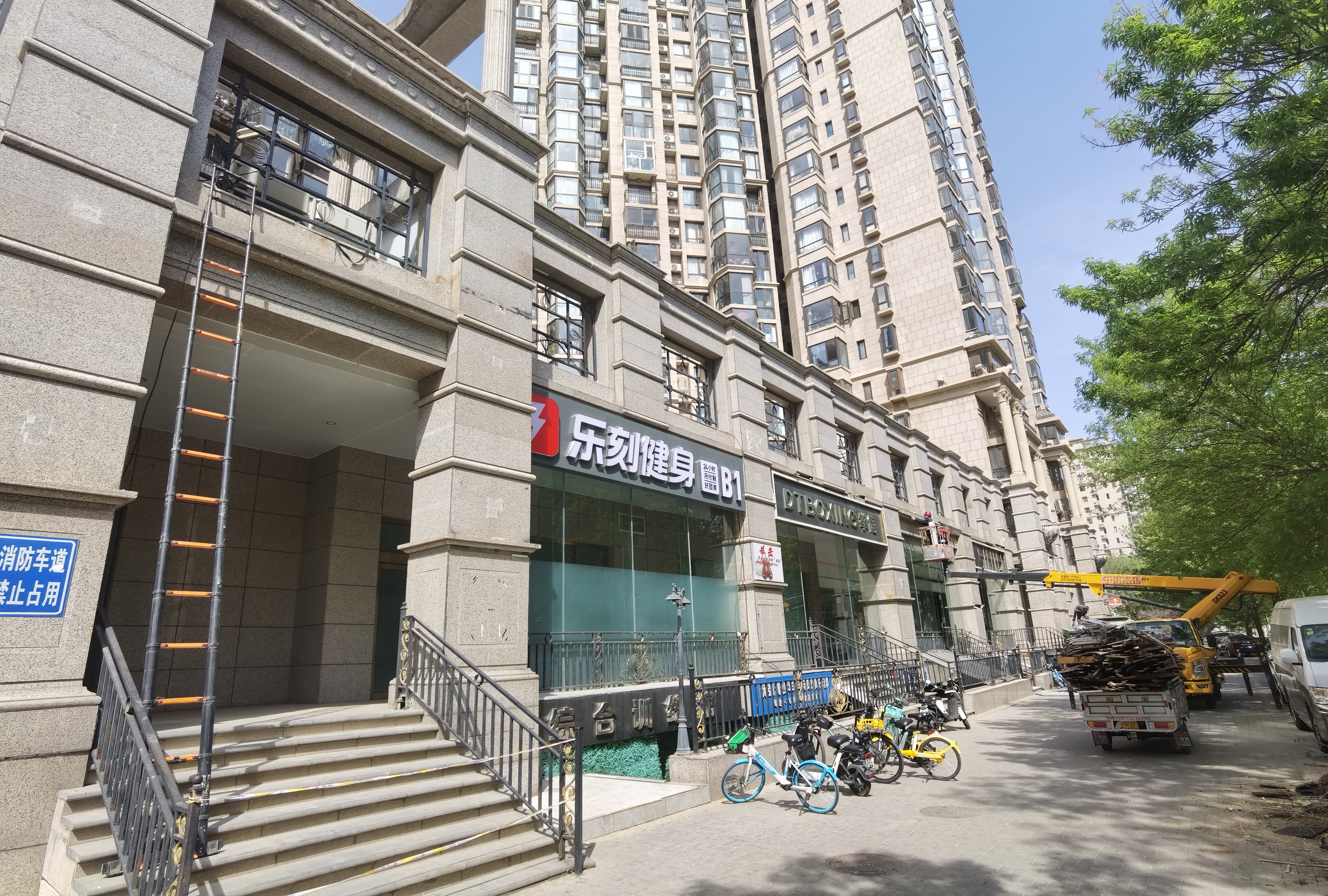 朝阳珠江帝景商铺出租 适合体适能 乒乓球 瑜伽 舞蹈