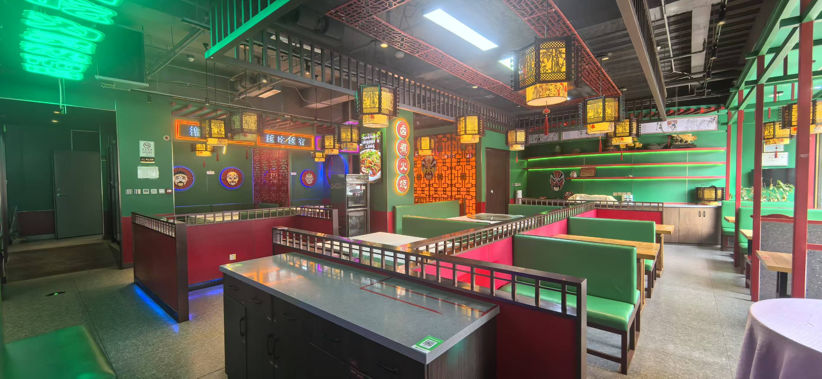 顺义天竺家园公交站旁边精装修餐饮店转让 临街商铺
