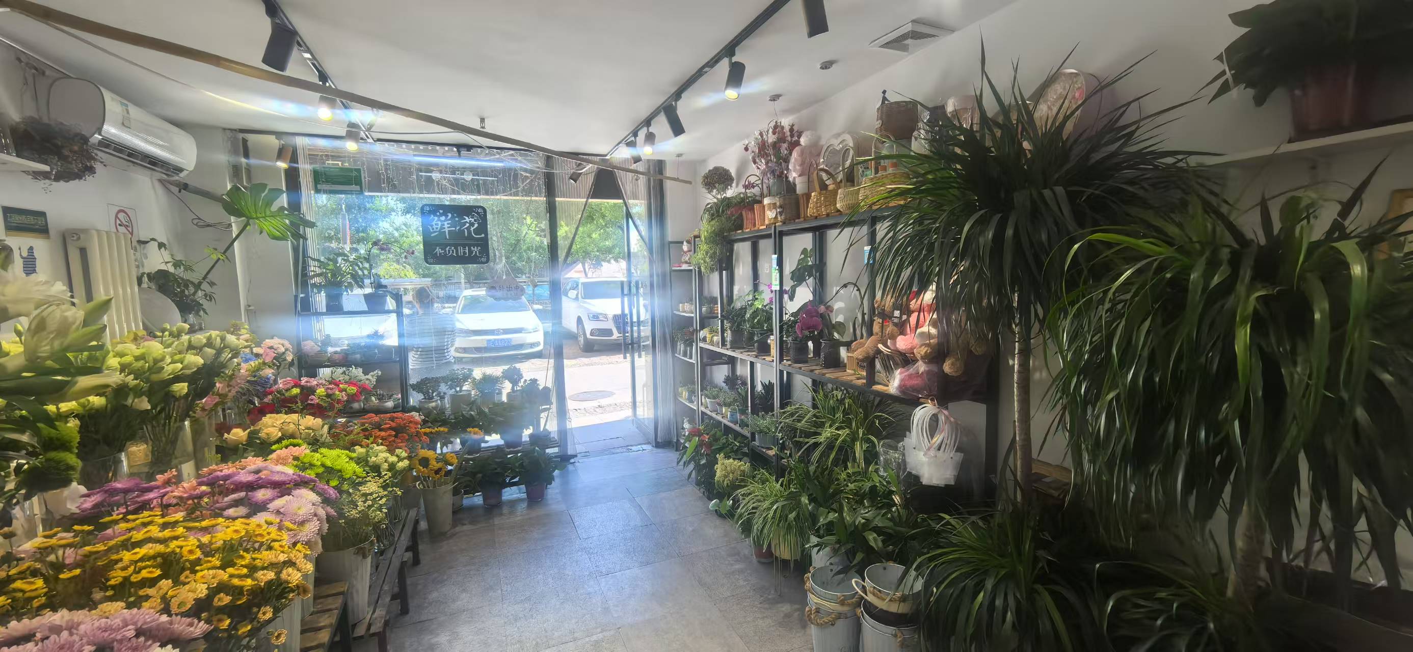 首经贸大学对面鲜花店转让